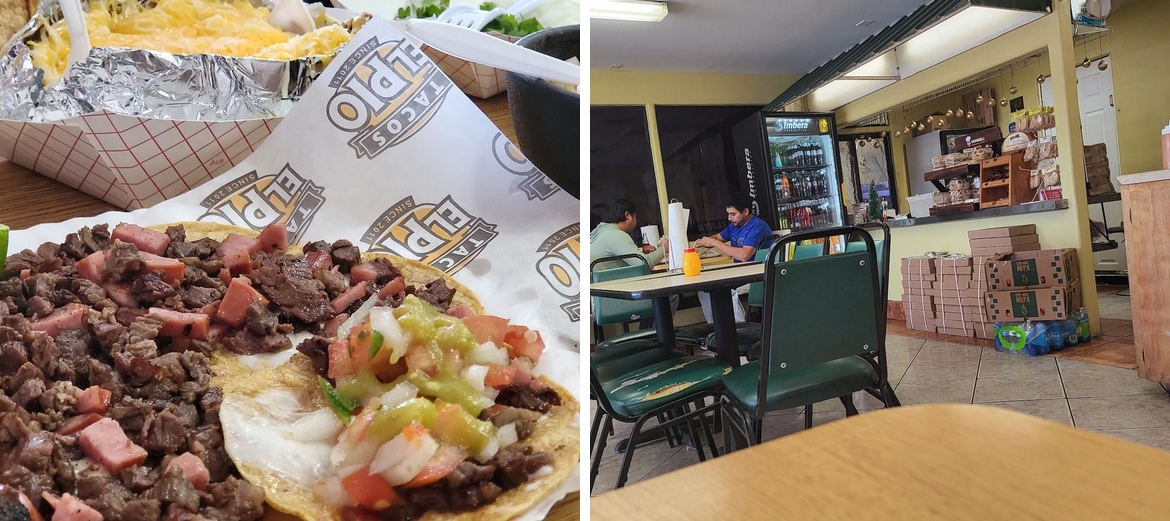 Tacos El Pio Menu