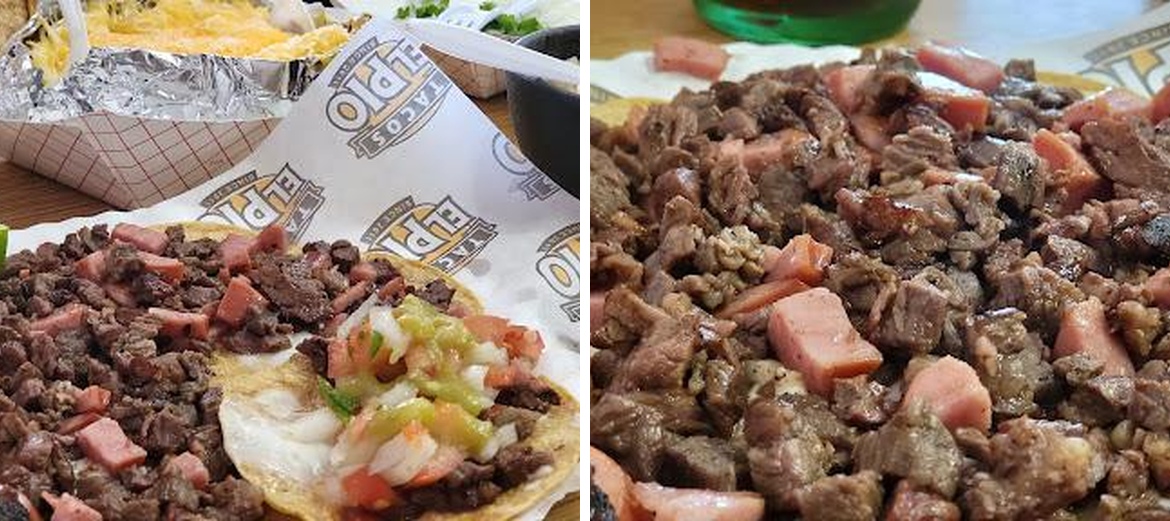 Tacos El Pio Menu