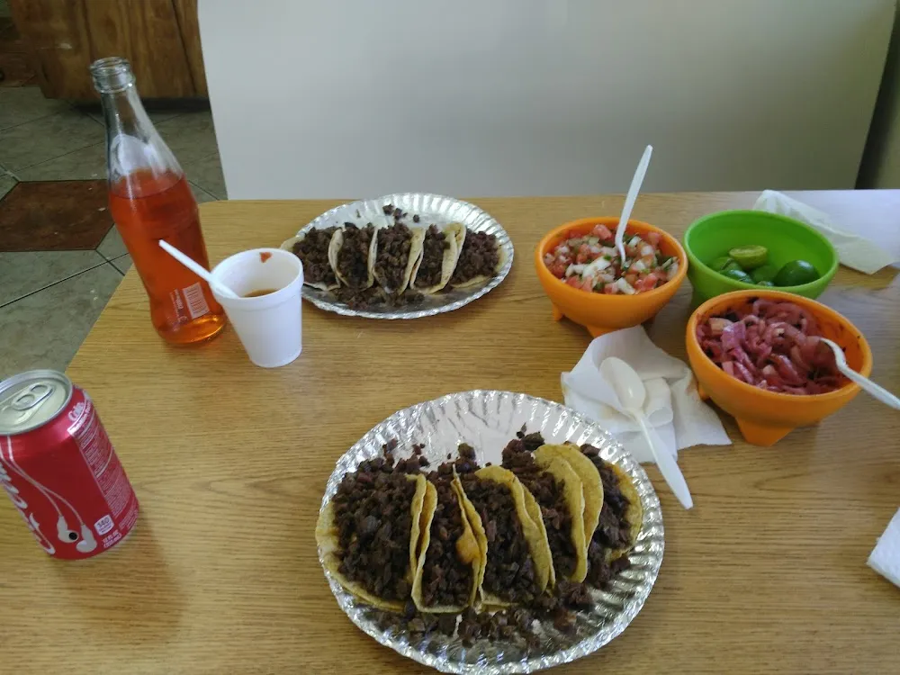 Taco de Fajita Con Queso